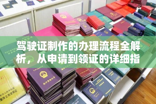 武功驾驶证制作的办理流程全解析，从申请到领证的详细指南